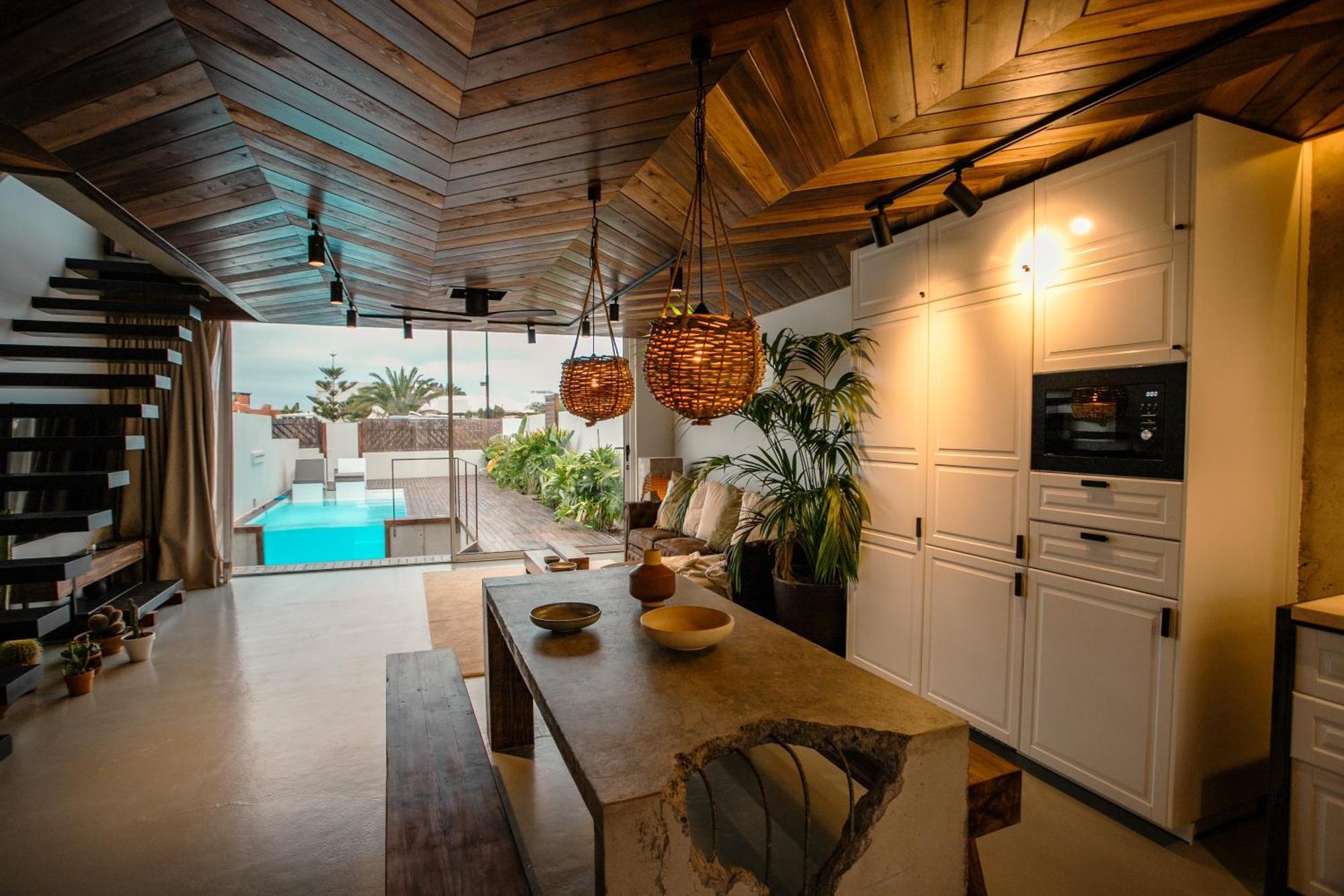 Casa Ouira Chalet Con Piscina Privada Y Vistas Corralejo Zewnętrze zdjęcie